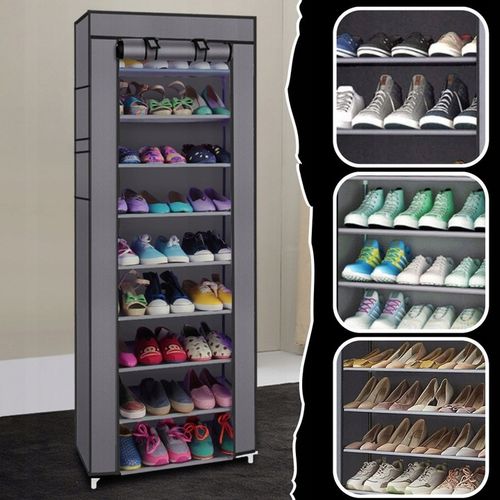 SZAFKA NA BUTY materiałowa tekstylna obuwie półka REGAŁ XL ogranizer na Arena.pl