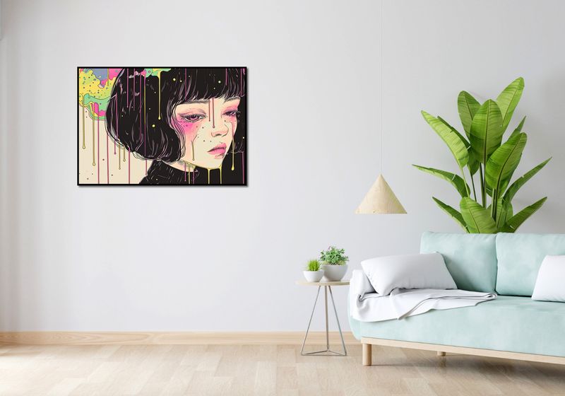 Plakat 100x70cm Strugi Kolorów zdjęcie 4