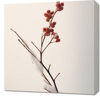 Obraz 60x60cm Subtelna Siła Zimy