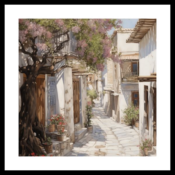 Plakat 30x30cm Urok Starego Miasta zdjęcie 3
