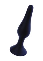 korek analny silikonowy heavyfun czarny 12,5 cm