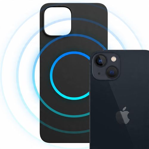 Czarne etui z MagSafe na tył do Apple iPhone 14 Plus 3mk HARDY MagSilicone na Arena.pl