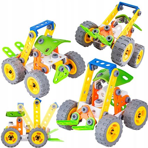 KLOCKI KONSTRUKCYJNE POJAZD BUDOWLANY DO SKRĘCANIA na Arena.pl