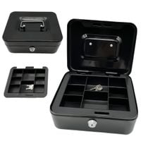 Metalowa kasetka na pieniądze,na klucz,sejf elegancka,solidna,funkcjonalna