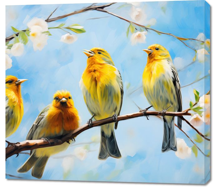Obraz 100x90cm Wiosenne Pogwizdy zdjęcie 1