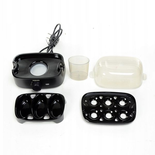 Jajowar PHILIPS HD9137/90 urządzenie do gotowania jajek DO 6 JAJ 400W zdjęcie 6