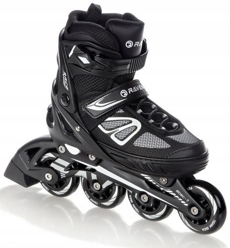 Rolki Regulowane RAVEN Advance Black 38-42 na Arena.pl