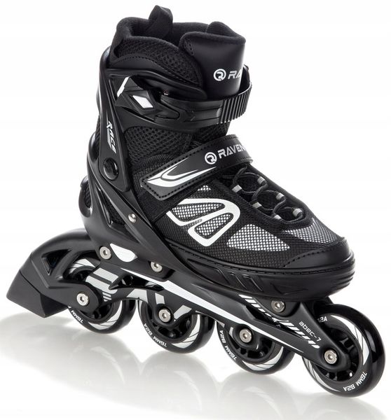 Rolki Regulowane RAVEN Advance Black 38-42 zdjęcie 2