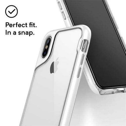 Caseology Skyfall Case - Etui iPhone Xs / X (Silver) na Arena.pl