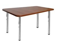 Stół do salonu kuchni 50x80x28 NOGA PROSTA ORZECH