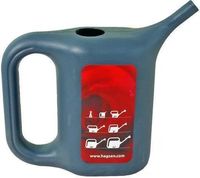 KONEWKA PLASTIKOWA TRAPEZIUM 1.5L CIEMNY POPIEL - MX 2403