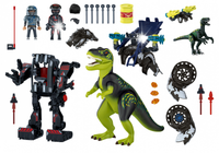 PLAYMOBIL DINO RISE T-Rex Zestaw Walka gigantów