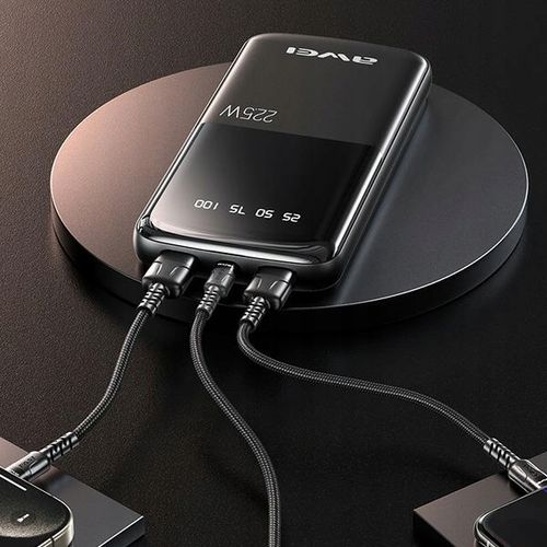 Powerbank AWEI 10000 mAh czarny na Arena.pl