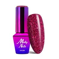 Lakier hybrydowy LED/UV Gel Polish MollyNails Luxury Glam Nr 548 8g