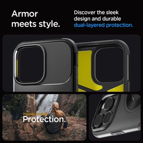 spigen slim armor mag magsafe iphone 16 pro black na Arena.pl