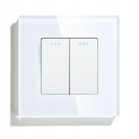 WŁĄCZNIK ŚWIATŁA 2K PODWÓJNY SCHODOWY KLAWISZOWY