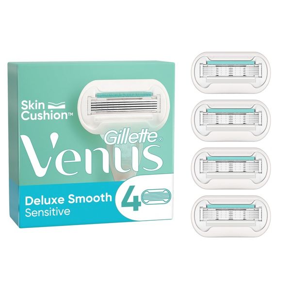 Venus Deluxe Smooth Sensitive, 4 wkłady do maszynki zdjęcie 6