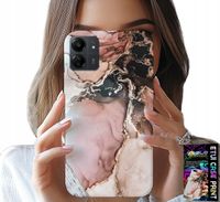 ETUI DO XIAOMI REDMI 13C 4G - ELEGANCKI MARMUREK MODNE WZORY + SZKŁO
