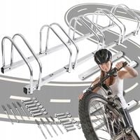 STOJAK NA 4 ROWERY Rowerowy Rower Parking na 4 Stanowiska Uchwyt Ocynk