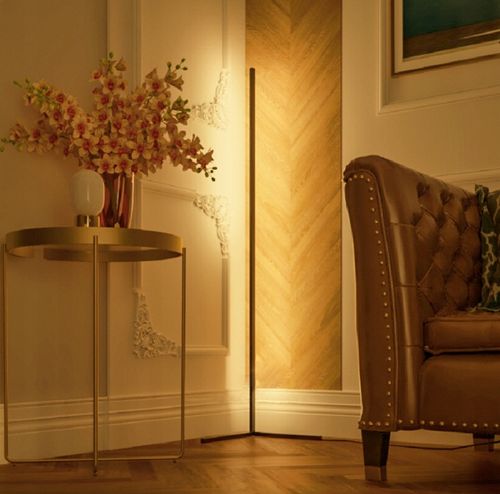 LAMPA STOJĄCA PODŁOGOWA NAROŻNIKOWA LED NAROŻNA 3D LAMPKA NOCNA DO SYPIALNI na Arena.pl