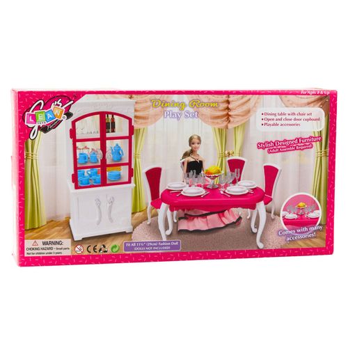 ELEGANCKI ZESTAW JADALNY DLA LALEK AKCESORIA na Arena.pl