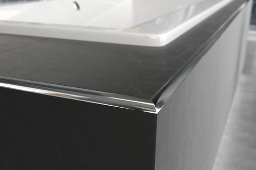 Profil C krawędziowy 10 mm długość 250 cm, mosiężny, chromowany na Arena.pl