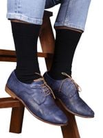 Skarpety męskie bambusowe skarpetki eleganckie gładkie czarne 43-46 YOCLUB