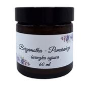 Ręcznie Robiona Świeczka Sojowa – Bergamotka i Pomarańcza 60 ml