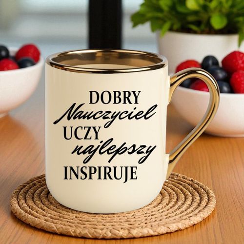 Kubek PREMIUM oryginalny prezent dla NAUCZYCIELA NAUCZYCIELKI WYCHOWAWCY na Arena.pl