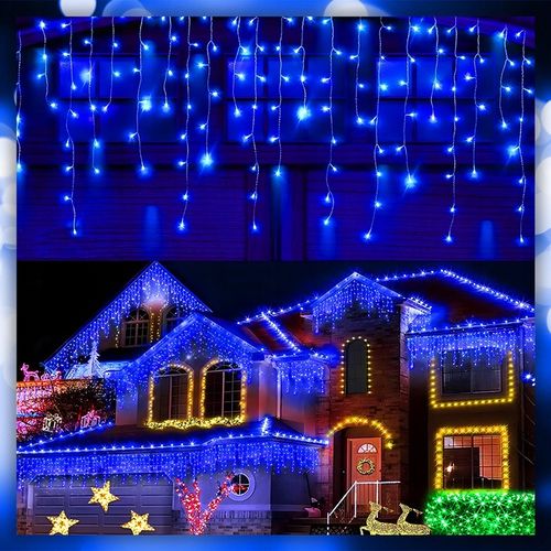 SOPLE LAMPKI CHOINKOWE ŚWIATEŁKA 300 LED 15,2M GRUBY KABEL FLASH ZEWNĘTRZNE na Arena.pl