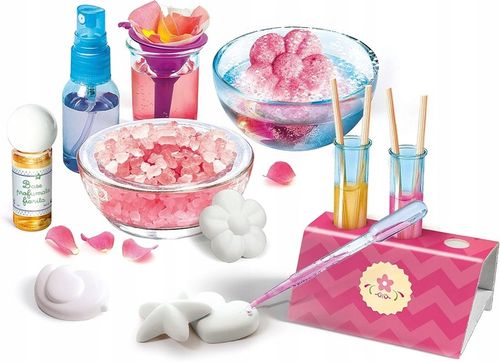 LABORATORIUM PERFUM ZAPACHÓW DIY ZESTAW NAUKA ZABAWA DLA DZIECI CLEMENTONI na Arena.pl
