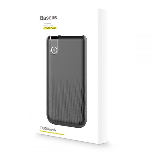 BASEUS THIN VERSION POWER BANK 10000MAH & WIRELESS CHARGER BLACK na Arena.pl