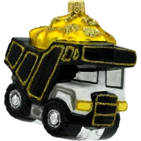 Bombka choinkowa - Wywrotka z ładunkiem złota