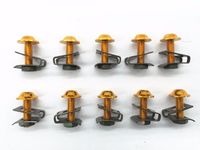 Zatrzask, Blaszka, zapinka do plastików Śruba do owiewek M6 6mm Śrubka