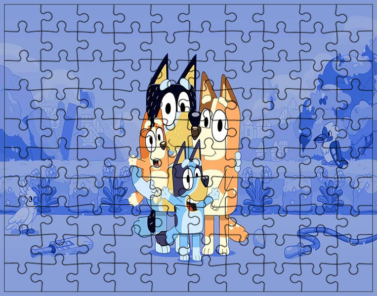 Puzzle Bluey zdjęcie 1