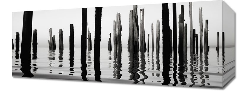 Obraz 50x20cm Refleksje Nad Wodą zdjęcie 1