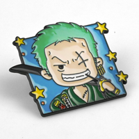 Roronoa Zoro  | 6 cm | Metal | Przypinka | One Piece