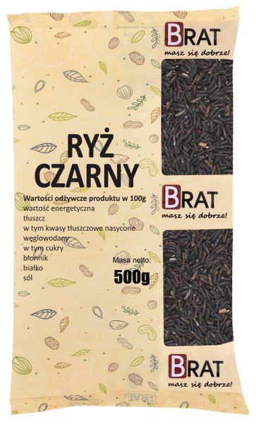 Ryż czarny 500g zdjęcie 1