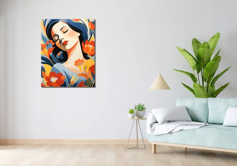Obraz 70x90cm Urok Wewnętrzny zdjęcie 2