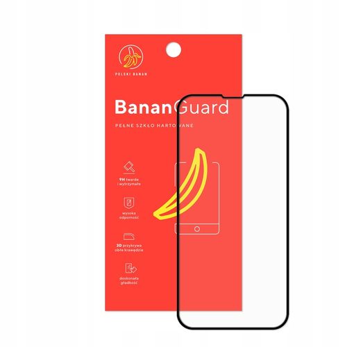 Szkło hartowane 5D BananGuard pełne do Apple iPhone 14 na Arena.pl