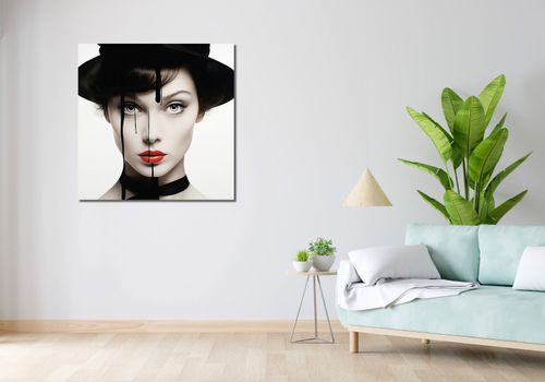 Obraz 90x90cm Atramentowa Aura na Arena.pl