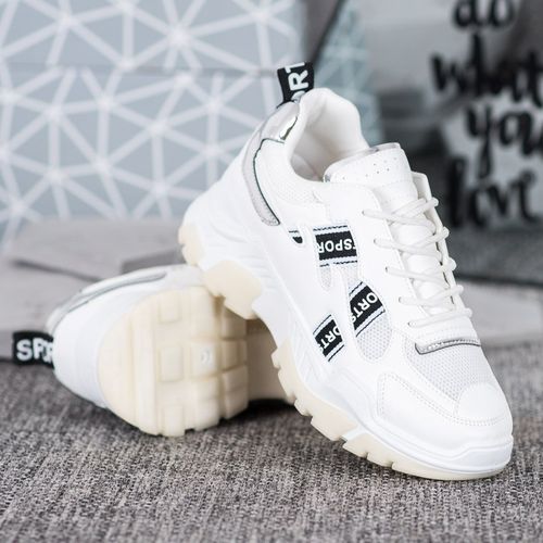 Białe Sneakersy Sport r.37 na Arena.pl