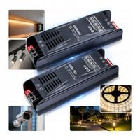 Transformator ściemnialny zasilacz do taśm LED, lamp 100 W 24 V 2 sztuki