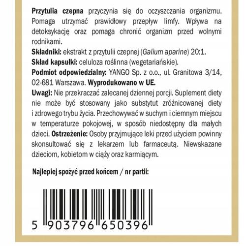 Yango PRZYTULIA CZEPNA 90kapsułek na Arena.pl