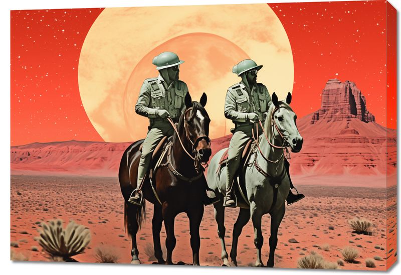 Obraz 100x70cm Patrol Kosmiczny zdjęcie 1