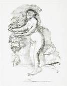 Femme au cep de vigne, Pierre-Auguste Renoir - plakat 20x30 cm