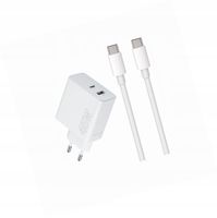 Szybka ładowarka 45W z kablem 1m 2 wejścia do LG K50S