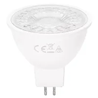 Żarówka LED MR16 6W 3000K 480lm 38° AC/DC 12V energooszczędna do salonu