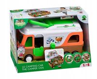 2 x Samochód Kamper z otwieranym dachem Klorofil Timber Tots Camper