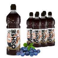 6x OSHEE TEAM O Isotonic Drink blueberry jagoda 750 ml